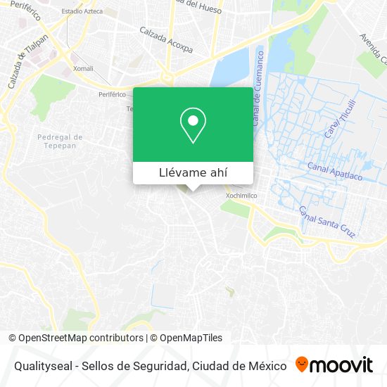 Mapa de Qualityseal - Sellos de Seguridad