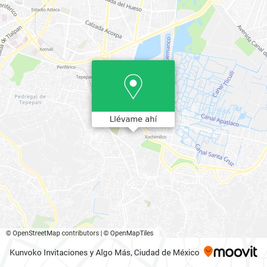 Mapa de Kunvoko Invitaciones y Algo Más