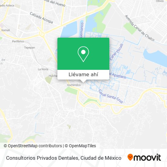 Mapa de Consultorios Privados Dentales