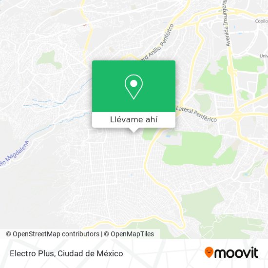 Mapa de Electro Plus