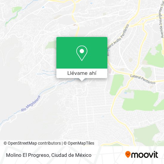 Mapa de Molino El Progreso