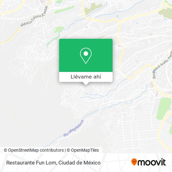Mapa de Restaurante Fun Lom