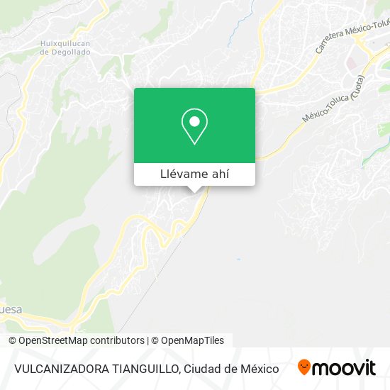 Mapa de VULCANIZADORA TIANGUILLO