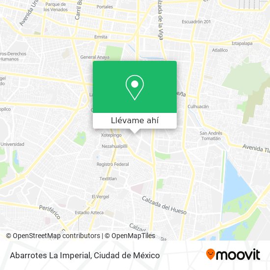 Mapa de Abarrotes La Imperial