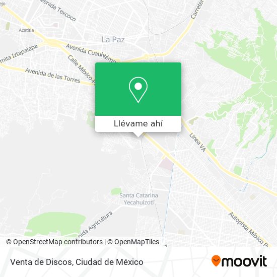 Mapa de Venta de Discos