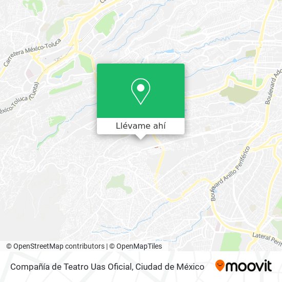 Mapa de Compañía de Teatro Uas Oficial