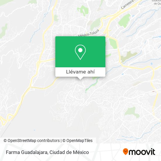 Mapa de Farma Guadalajara