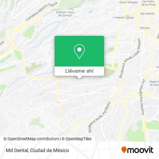 Mapa de Md Dental