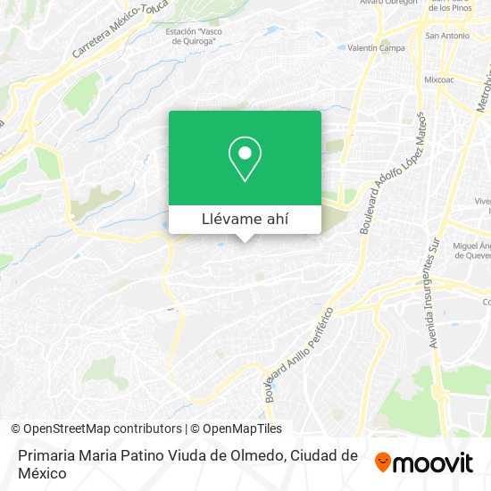 Mapa de Primaria Maria Patino Viuda de Olmedo