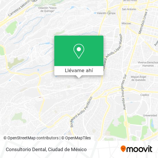 Mapa de Consultorio Dental