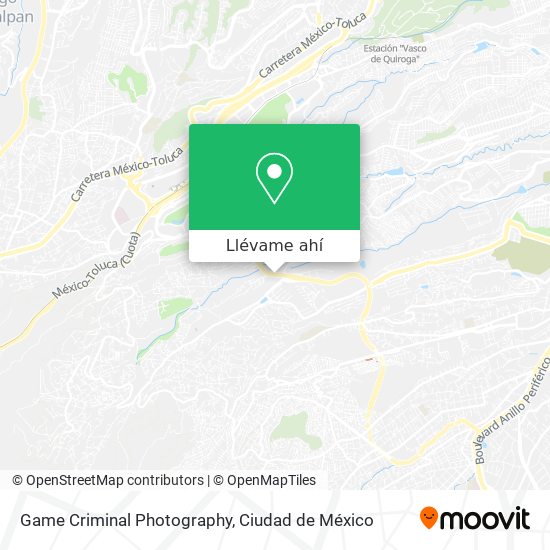 Mapa de Game Criminal Photography