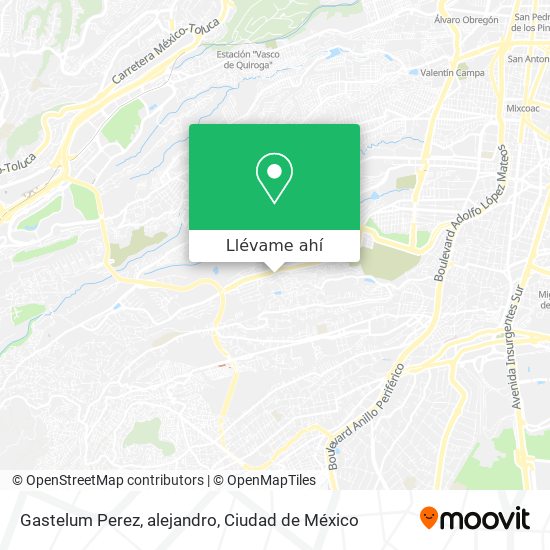 Mapa de Gastelum Perez, alejandro
