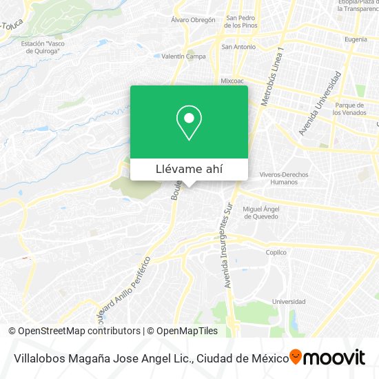 Mapa de Villalobos Magaña Jose Angel Lic.