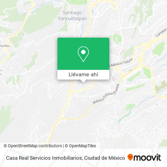 Mapa de Casa Real Servicios Inmobiliarios