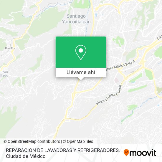 Mapa de REPARACION DE LAVADORAS Y REFRIGERADORES