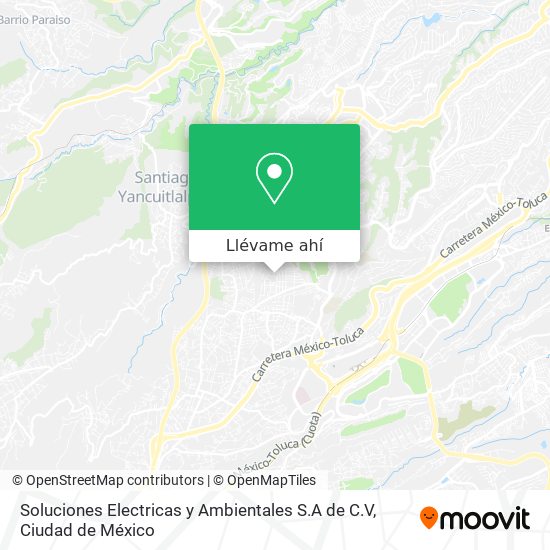 Mapa de Soluciones Electricas y Ambientales S.A de C.V