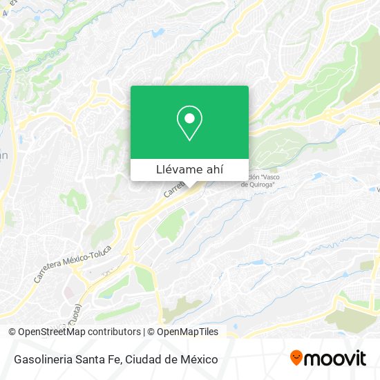 Mapa de Gasolineria Santa Fe
