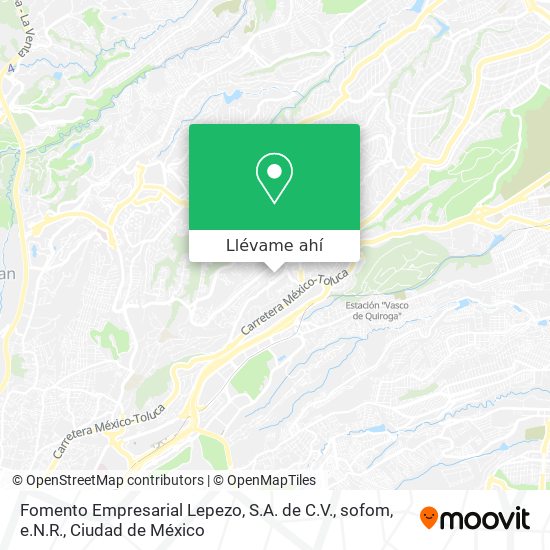 Mapa de Fomento Empresarial Lepezo, S.A. de C.V., sofom, e.N.R.