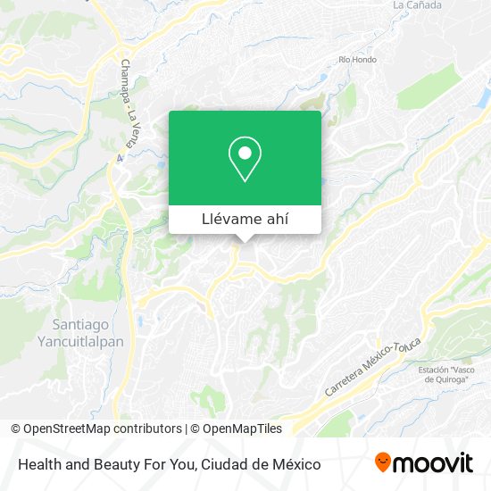 Mapa de Health and Beauty For You