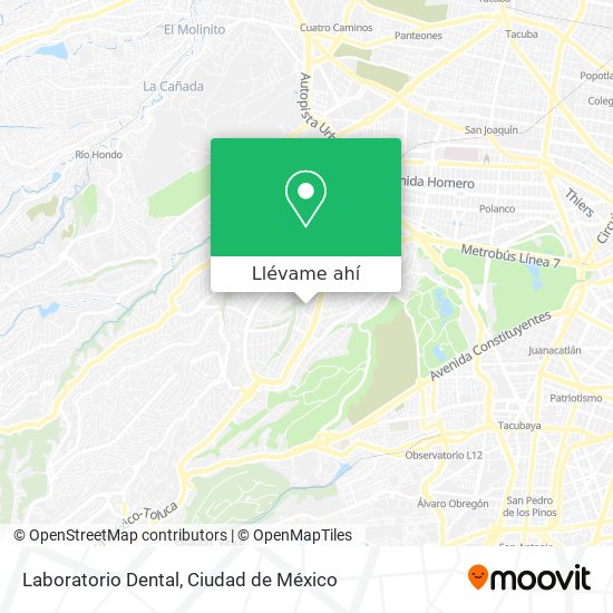 Mapa de Laboratorio Dental