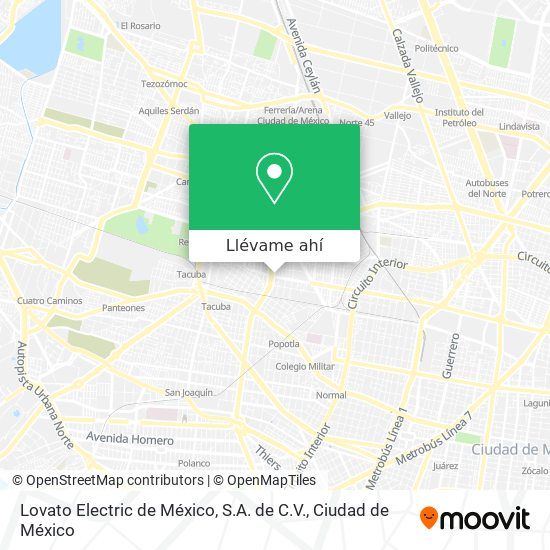 Mapa de Lovato Electric de México, S.A. de C.V.