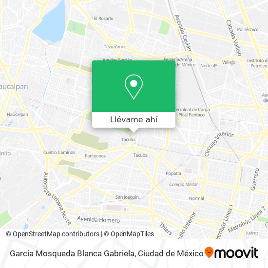 Mapa de Garcia Mosqueda Blanca Gabriela