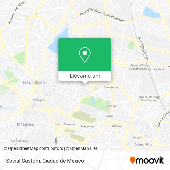 Mapa de Social Custom