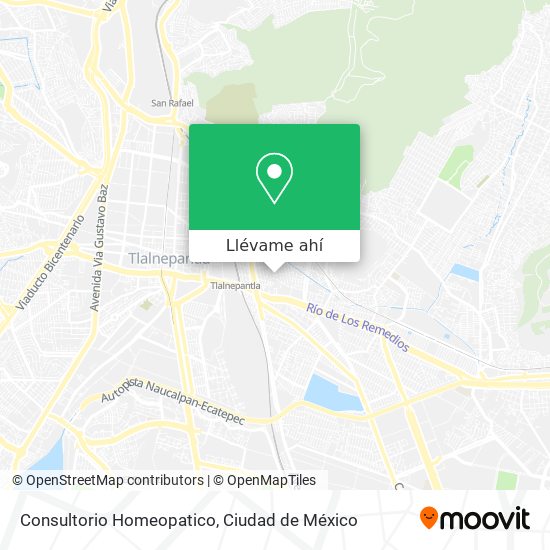 Mapa de Consultorio Homeopatico