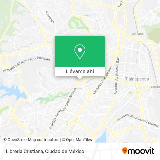 Mapa de Libreria Cristiana