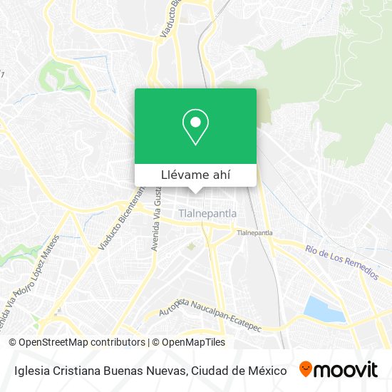 Mapa de Iglesia Cristiana Buenas Nuevas