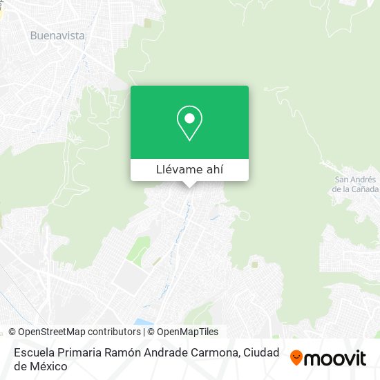 Mapa de Escuela Primaria Ramón Andrade Carmona