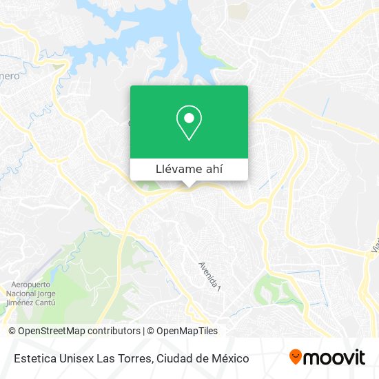 Mapa de Estetica Unisex Las Torres