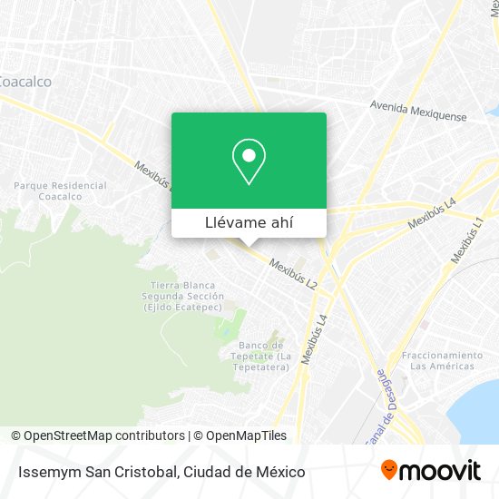 Mapa de Issemym San Cristobal