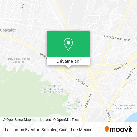 Mapa de Las Limas Eventos Sociales