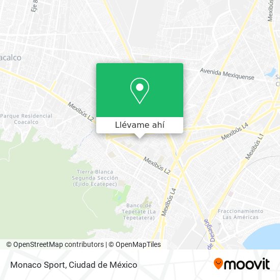 Mapa de Monaco Sport