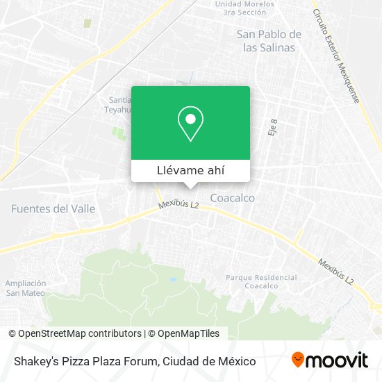 Mapa de Shakey's Pizza Plaza Forum