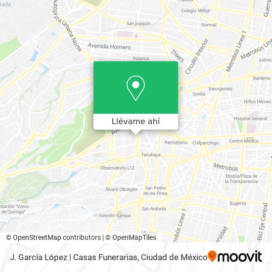 Mapa de J. García López | Casas Funerarias