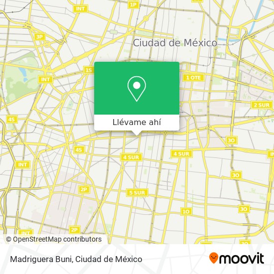 Mapa de Madriguera Buni