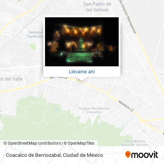 Cómo llegar a Coacalco de Berriozabal en Tultepec en Autobús?