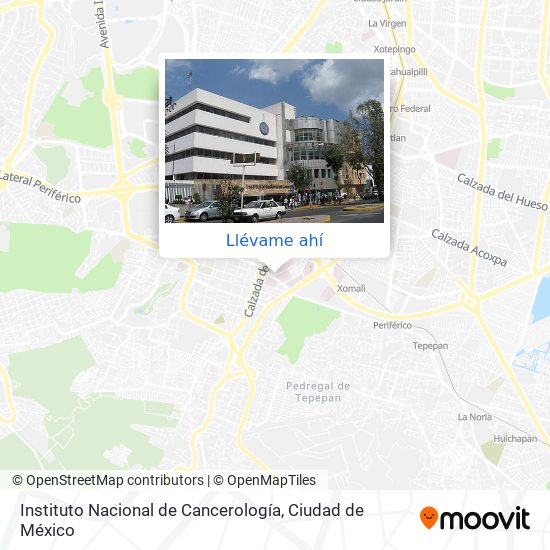 Top 27+ imagen como llegar al instituto nacional de cancerologia en metro