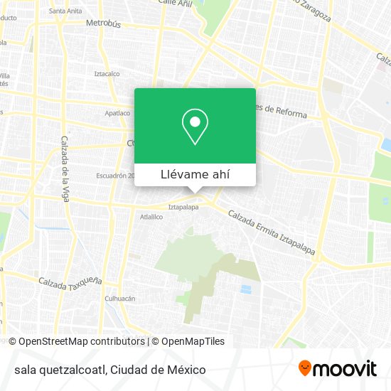 Mapa de sala quetzalcoatl