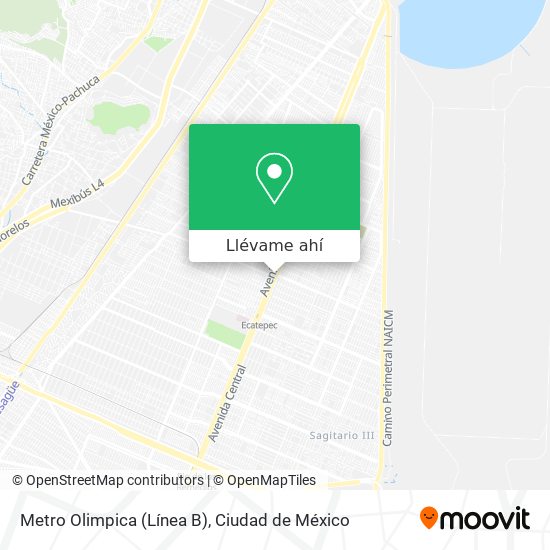 Cómo llegar a Metro Olimpica (Línea B) en Ecatepec De Morelos en Autobús o  Metro?