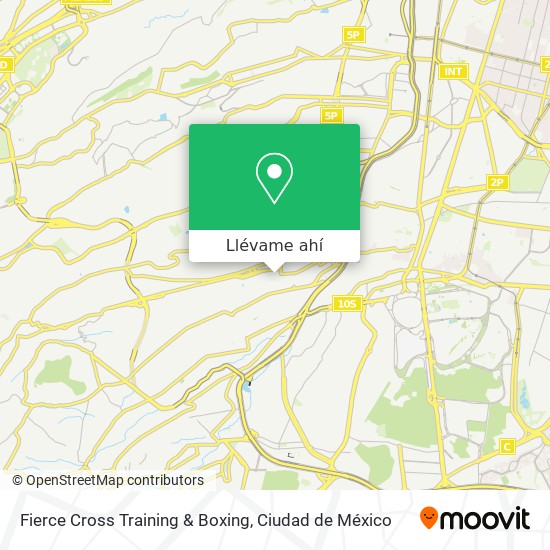 Mapa de Fierce Cross Training & Boxing