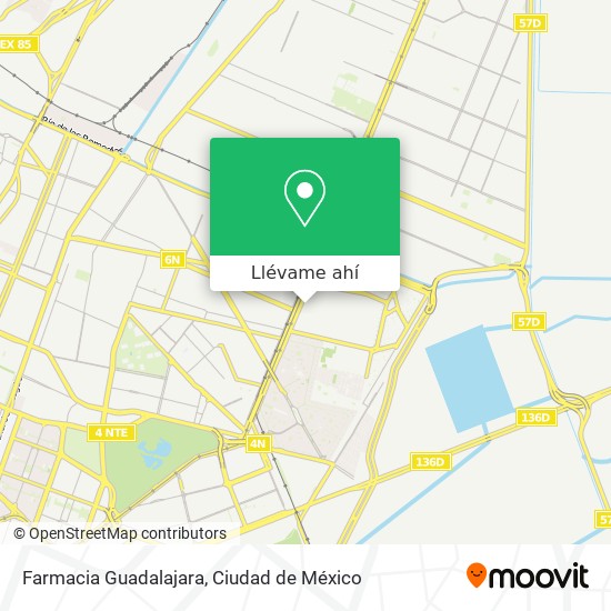 Mapa de Farmacia Guadalajara