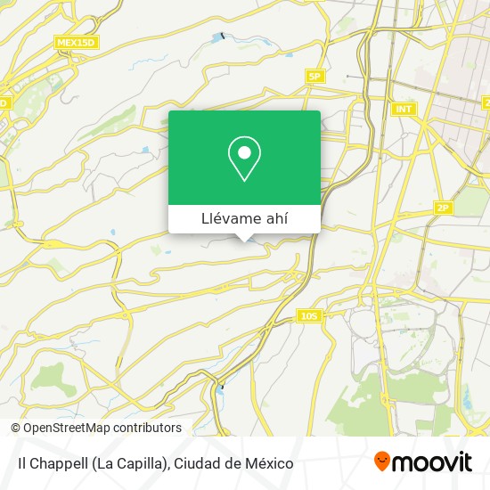 Mapa de Il Chappell (La Capilla)
