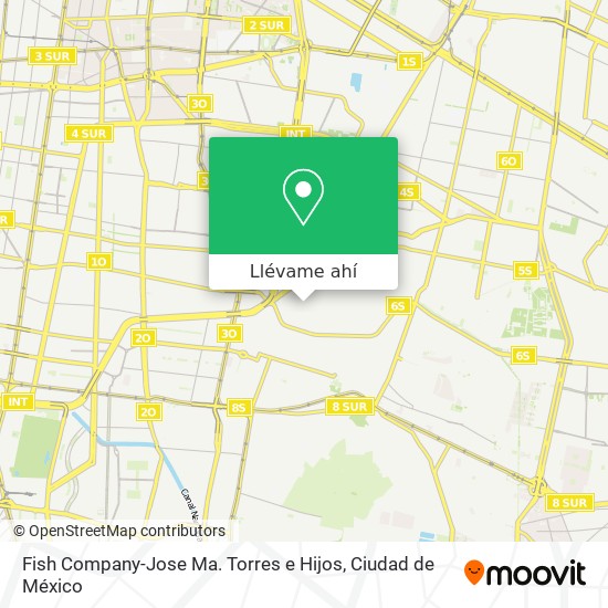 Mapa de Fish Company-Jose Ma. Torres e Hijos