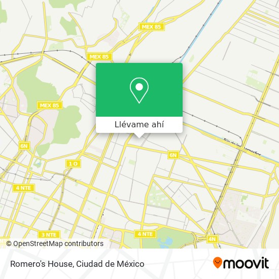 Mapa de Romero's House