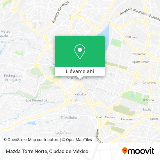  Cómo llegar a Mazda Torre Norte en Atizapán De Zaragoza en Autobús o Metro?