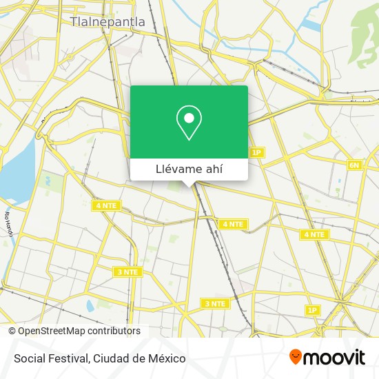 Mapa de Social Festival