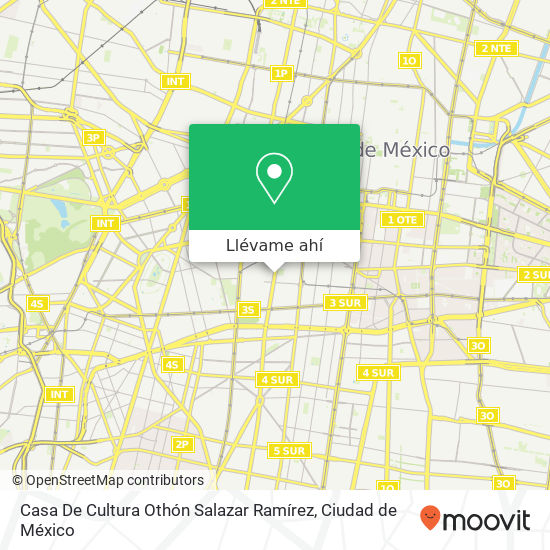 Mapa de Casa De Cultura  Othón Salazar Ramírez